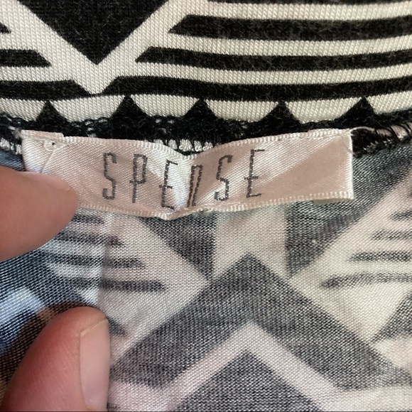 4/$20 Black and White Maxi Skirt - Picture 2 of 4